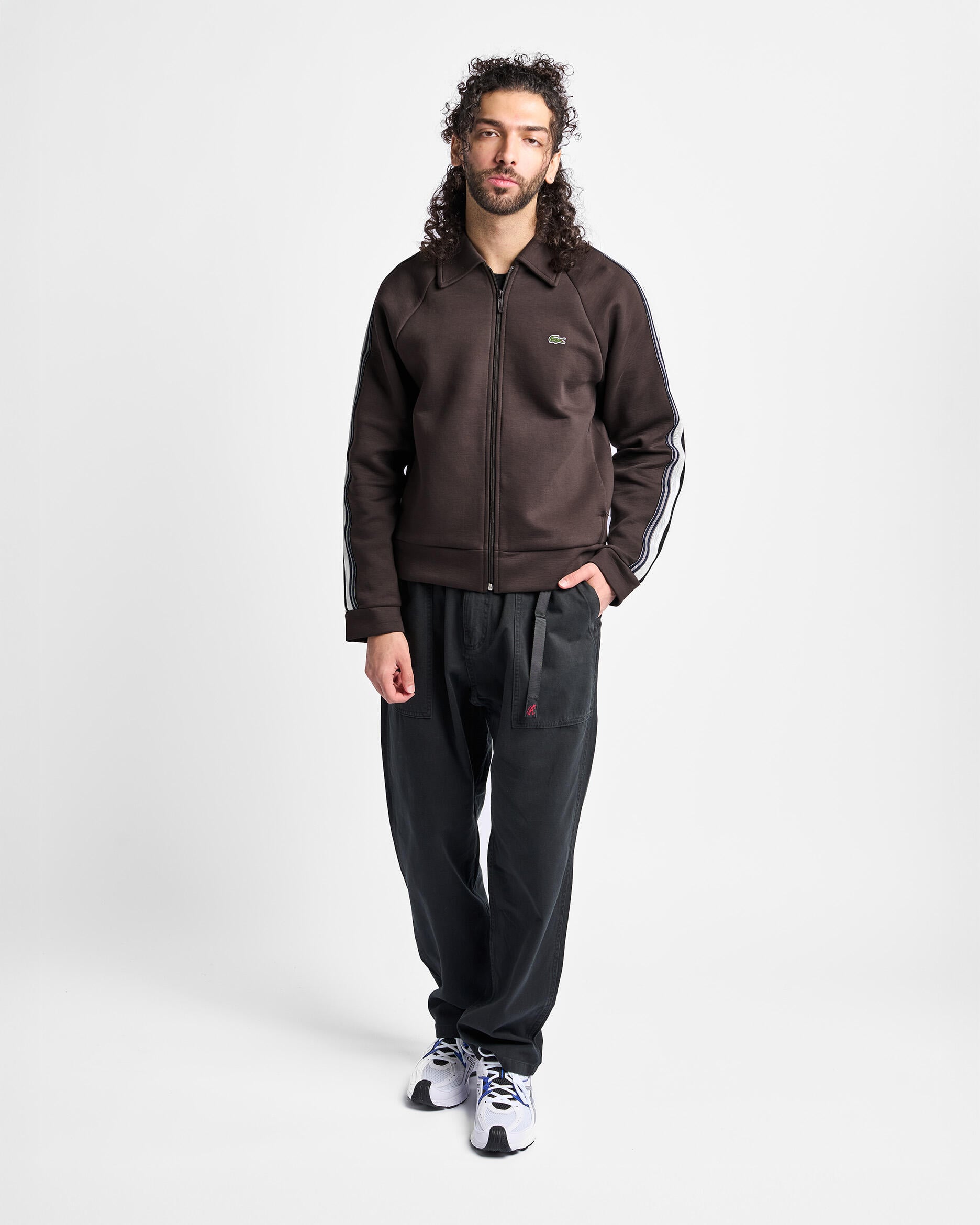 LACOSTE バーガンディ ジャージ レギュラー Lacoste Track Jacket | SH5927-SKB | AFEW STORE